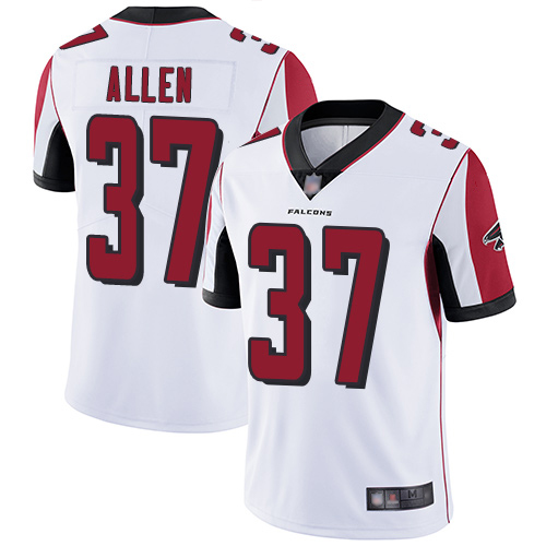 Atlanta Falcons Limited White Men Ricardo Allen Road Jersey NFL Football 37 Vapor Untouchable